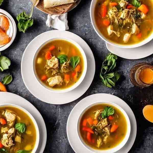 Итальянский куриный суп